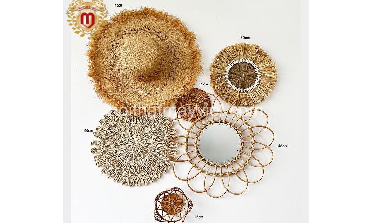Đồ Trang Trí Mây Tre Tường MTT0018